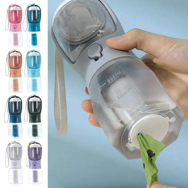 Three-In-One Small Multi-functional Pet Bottle