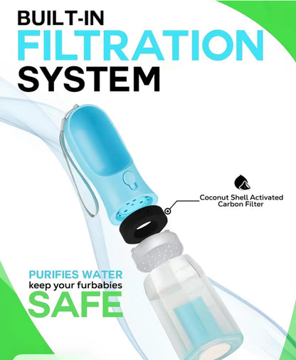 Three-In-One Small Multi-functional Pet Bottle